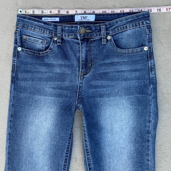 YMI Premium Stitch Boot Cut Mid Rise Jeans Sz29 - Picture 11 of 15
